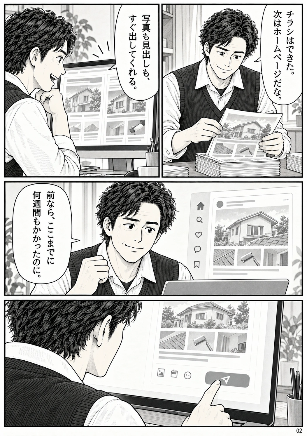 第2ページ:どんどん形に