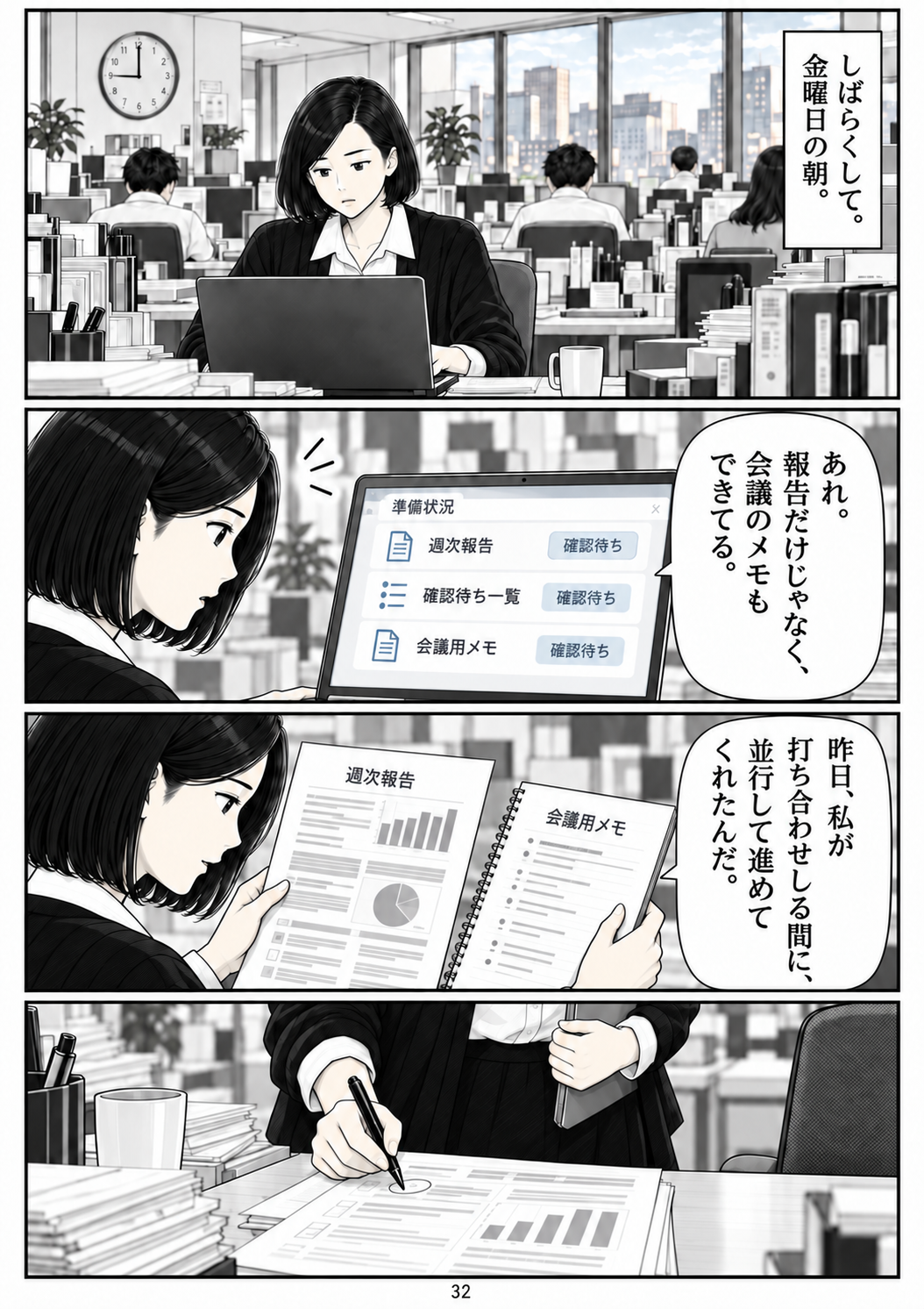 第32ページ:気づけば、進んでいた