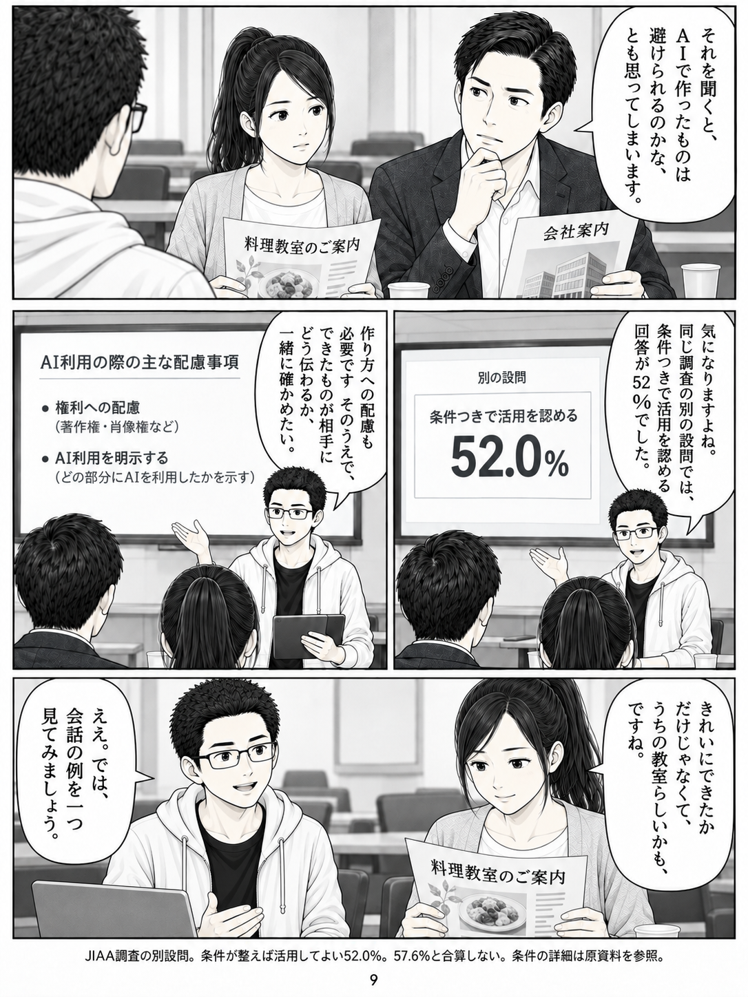 第9ページ:AIを使って、人が確かめる
