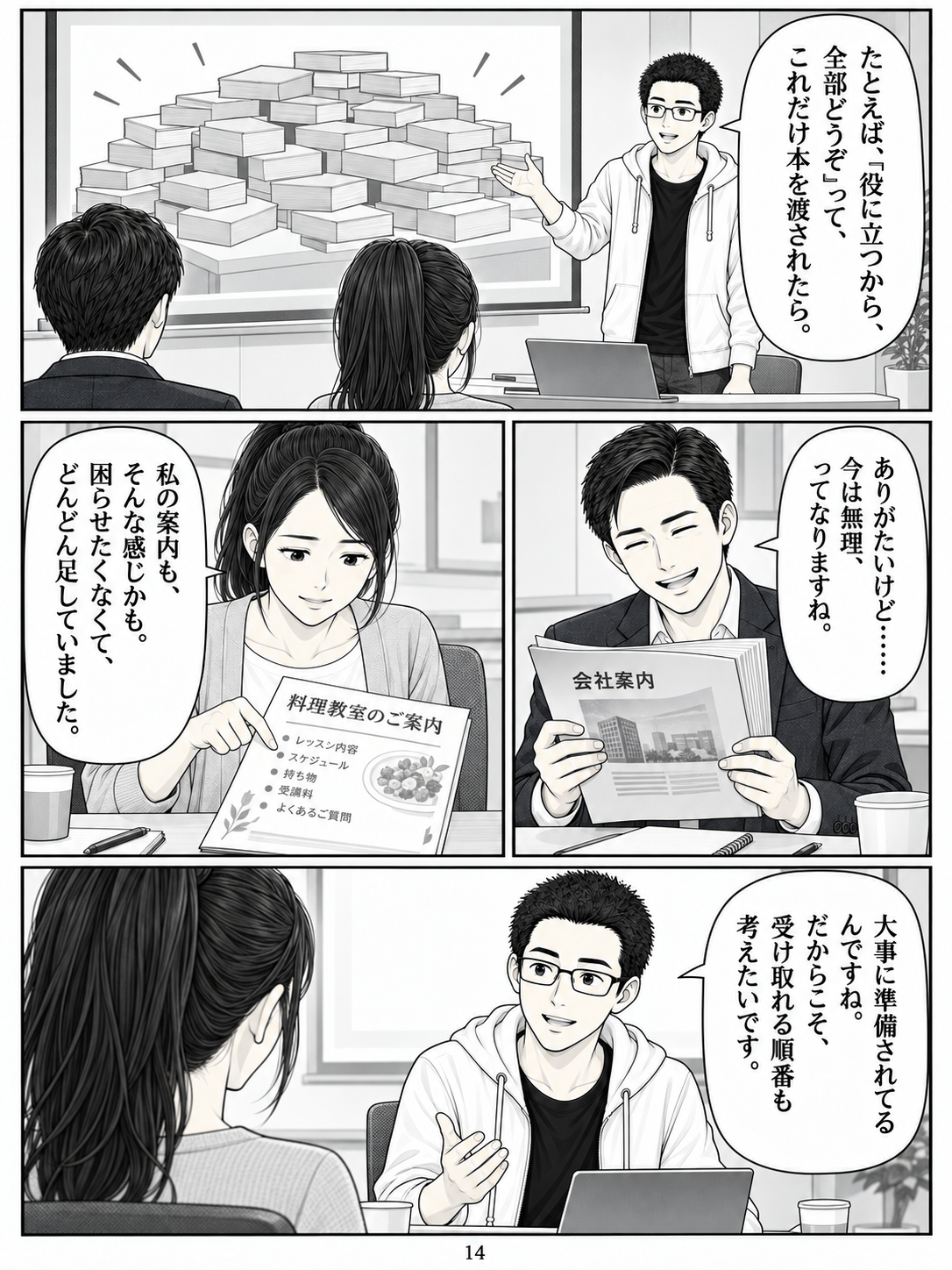 第14ページ:役に立つ本が、山ほどあったら