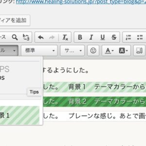 WordPressで装飾を追加してみる WordPressで装飾を追加してみる