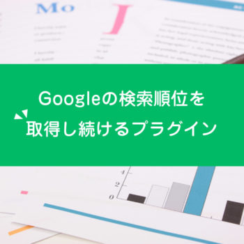 WordPressサイトの検索順位をチェックする WordPressサイトの検索順位をチェックする